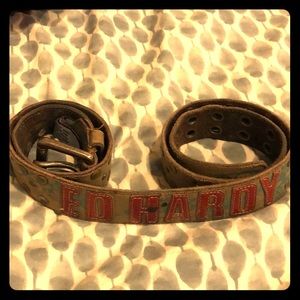 Ed Hardy Men’s size 40 belt